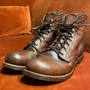 Red Wing Iron Ranger 6 inch boots